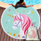 Beach Towel Swimming Bath Unicorn