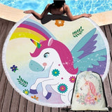 Beach Towel Swimming Bath Unicorn