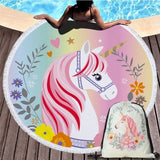 Beach Towel Swimming Bath Unicorn