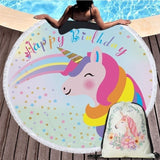 Beach Towel Swimming Bath Unicorn