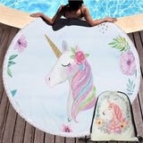 Beach Towel Swimming Bath Unicorn