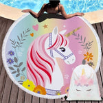 Beach Towel Swimming Bath Unicorn