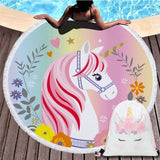 Beach Towel Swimming Bath Unicorn