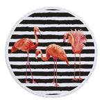 Beach Towel Swimming Bath Flamingo