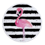 Beach Towel Swimming Bath Flamingo