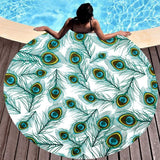 Beach Towel Swimming Bath Pineapple