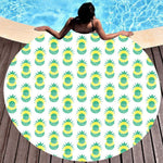 Beach Towel Swimming Bath Pineapple