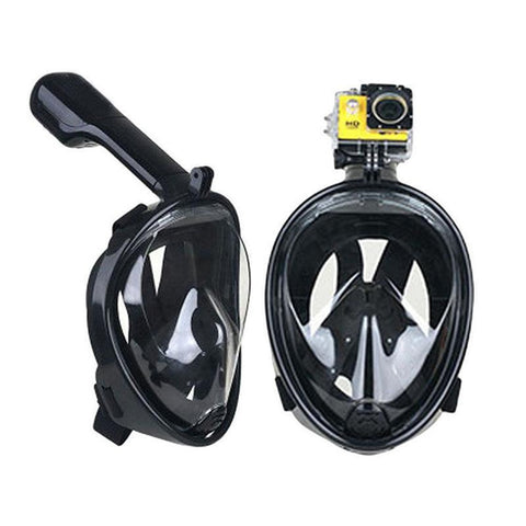 Full Face Snorkeling Mask Go Pro