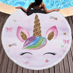 Beach Towel Swimming Bath Unicorn