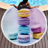 Beach Towel Swimming Bath Macaron